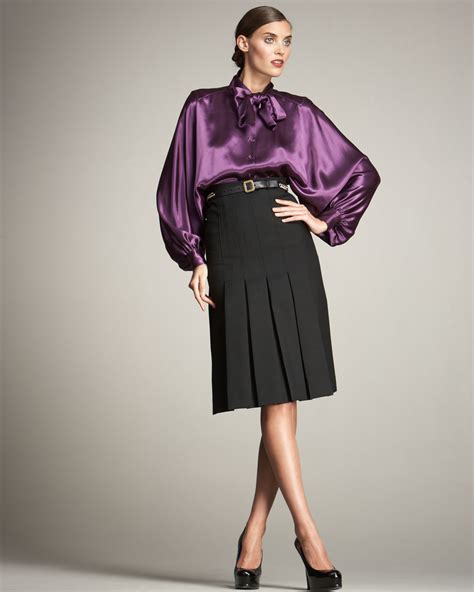 yves saint laurent womens skirt|Women's Yves Saint Laurent Skirts .